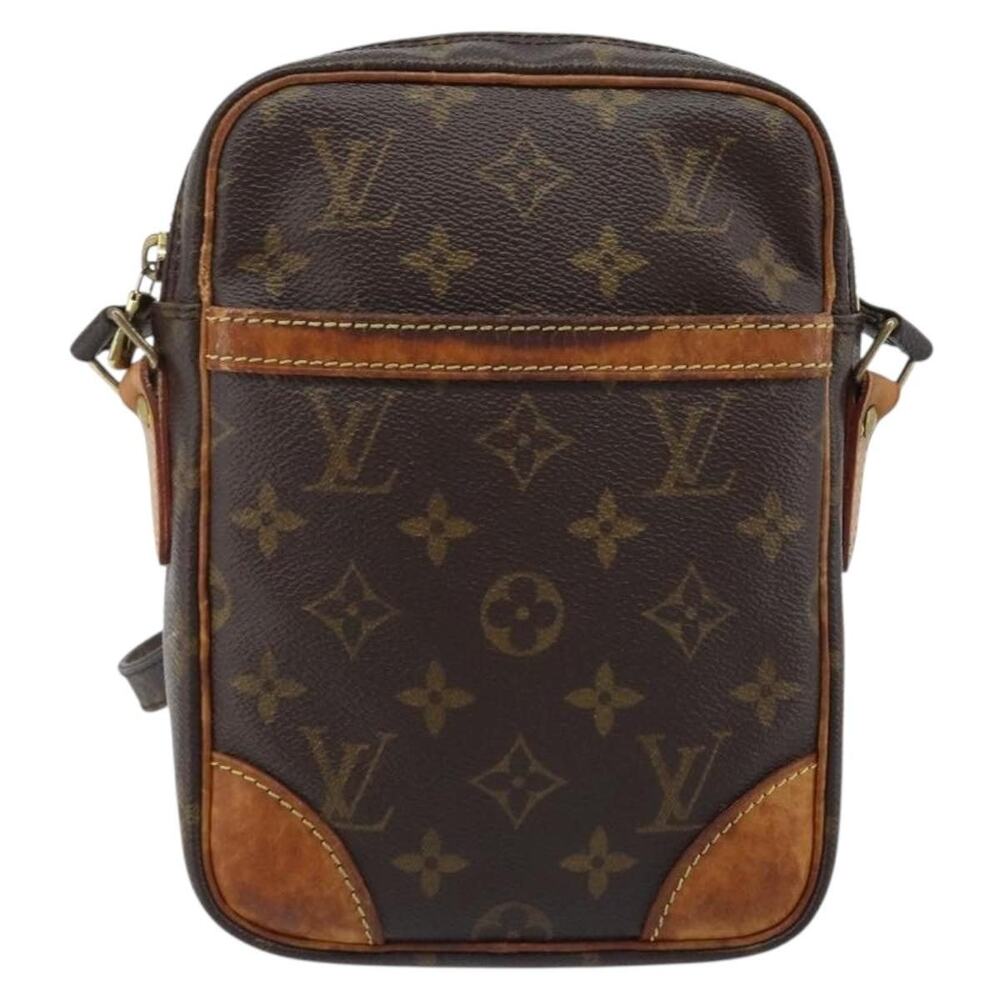 Louis Vuitton Monogram Danube Shoulder Bag Brown